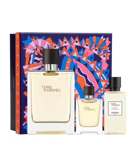 hermes terre d set|Hermes men's fragrance gift set.